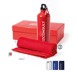 Set de bidon y toalla