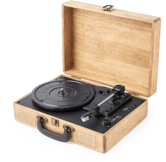 Tocadiscos madera